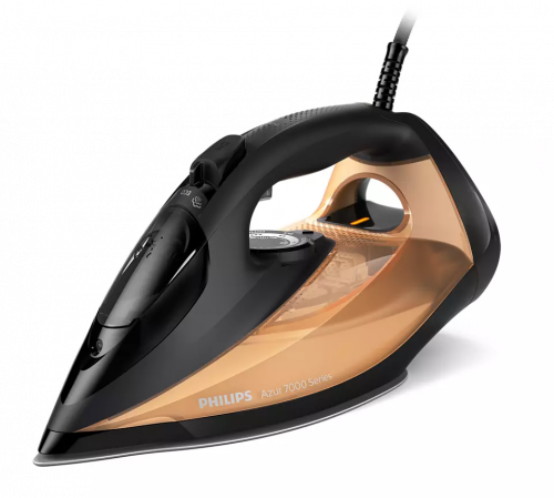 Philips 7000 Series HV Steam Iron Black/Gold DST7040/86