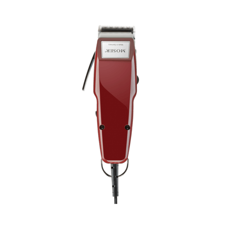 Moser 1400-0050 Professional Corded Hair Clipper, Burgandy, 2 Pin