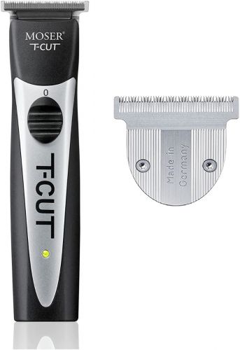 Moser 1591-0170, T-Cut Professional Cord/Cordless Trimmer With T-Blade