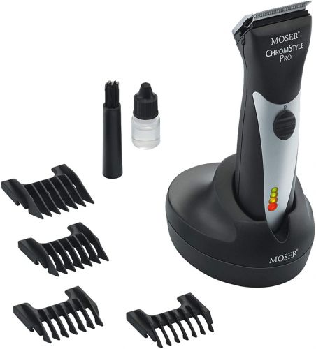 Moser 1871-0181, ChromStyle Professional Cord/Cordless Hair Clipper, Black