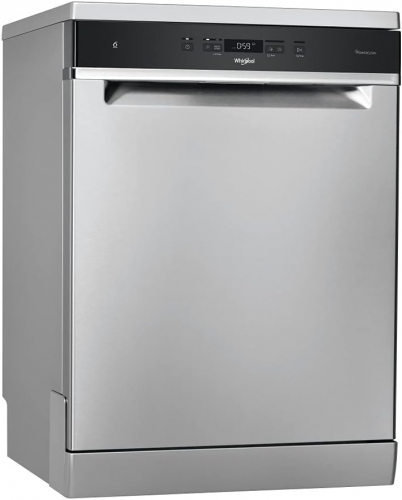 Whirlpool Dishwasher: Inox Color, Full Size - Wfc 3C33 Pf X Uk
