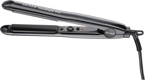 Moser 4417-0150, Cerastyle Professional Ceramic Hair Straightener, Black