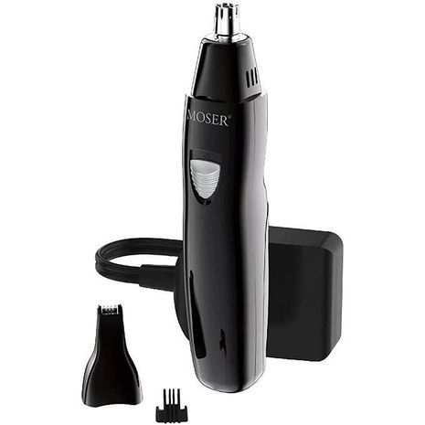 Moser 9865-1927, Easy Groom Rechargeable Detailer For Nose, Ear And Brow Trimming 