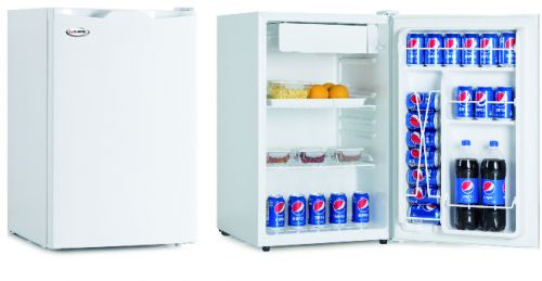 ELEKTA 140-LTR REFRIGERATOR WITH LOCK, REVERSIBLE DOOR