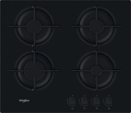 Whirlpool gas hob: 4 gas burners - GOR 615/NB