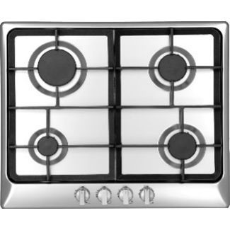 Vincenti VGH60FSS/21 60CM GAS HOB, CAST IRON GRID